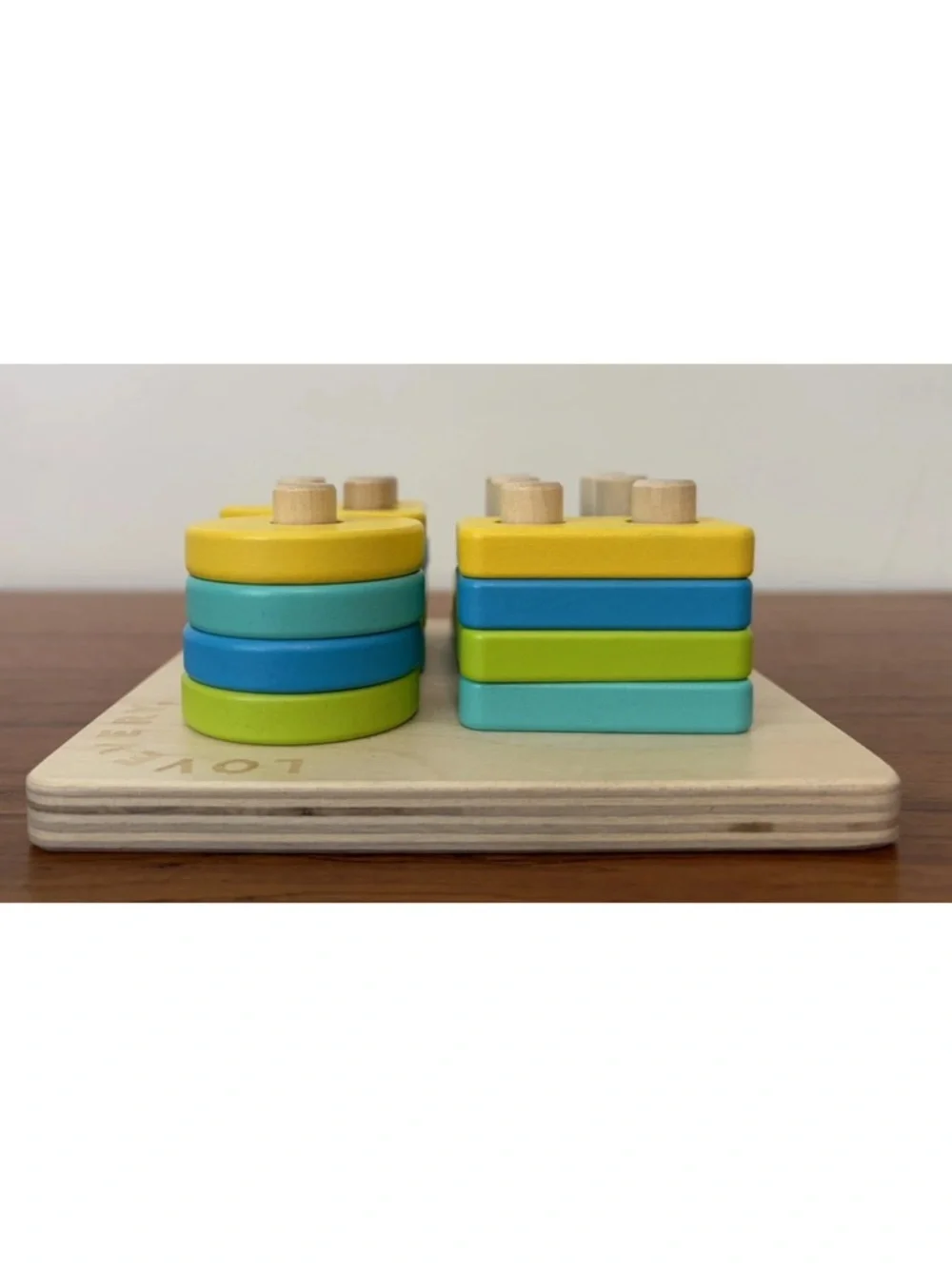 Lovevery Sort and Stack Peg Puzzle